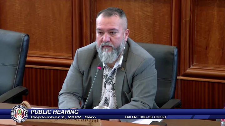 Public Hearing - Senator Clynton E. Ridgell - Sept...
