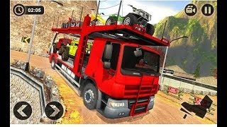 Vehicle Transporter Trailer Truck Game (Limo,Car,Jeep,Prado & Quad Bike) Android GamePlayHD #1 screenshot 4