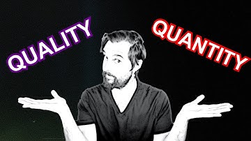 Quantity Vs Quality - The secret of music production