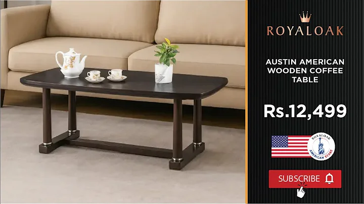 Royaloak | Austin American Wooden Coffee Table