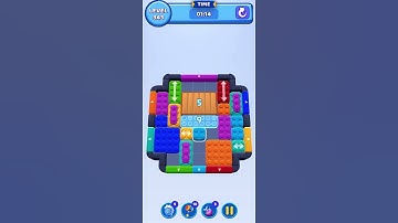 Color Block Jam Level 343 Solution Walkthrough#colorblockjam #gaming #games #colorblockjamgame #game