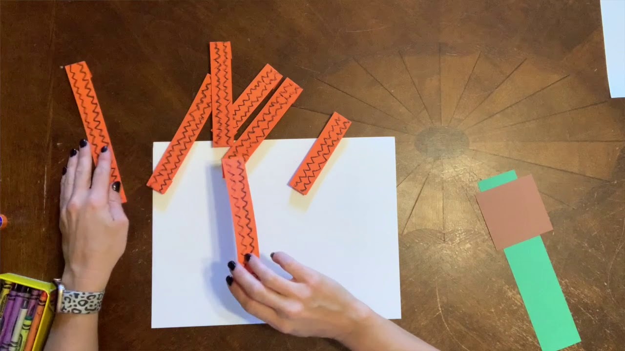 Distance Learning Art Project - YouTube
