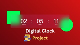 How to Create Digital Clock using HTML CSS and JavaScri... | Doovi