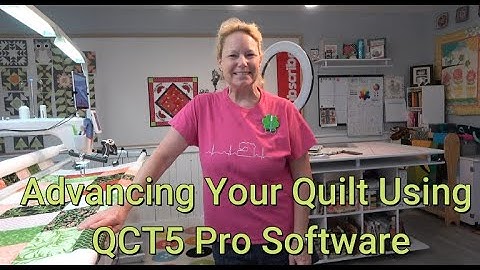Advance to Nest Your Quilt to the Next Zone Using Grace QCT5 Pro Software.