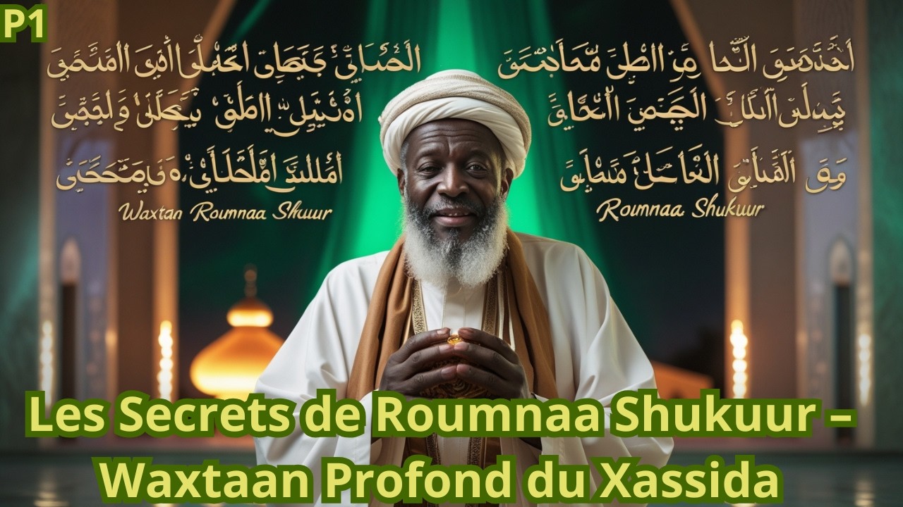 Waxtaane Xassida Roumnaa Shukuur – Comprendre le Message de Serigne Touba