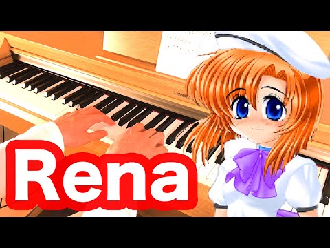 ピアノ演奏 『レナ (Rena) 』【Lunch Time】ひぐらしのなく頃に (Higurashi When they cry).Covered by Tomo Galge Piano.竜宮 礼奈.