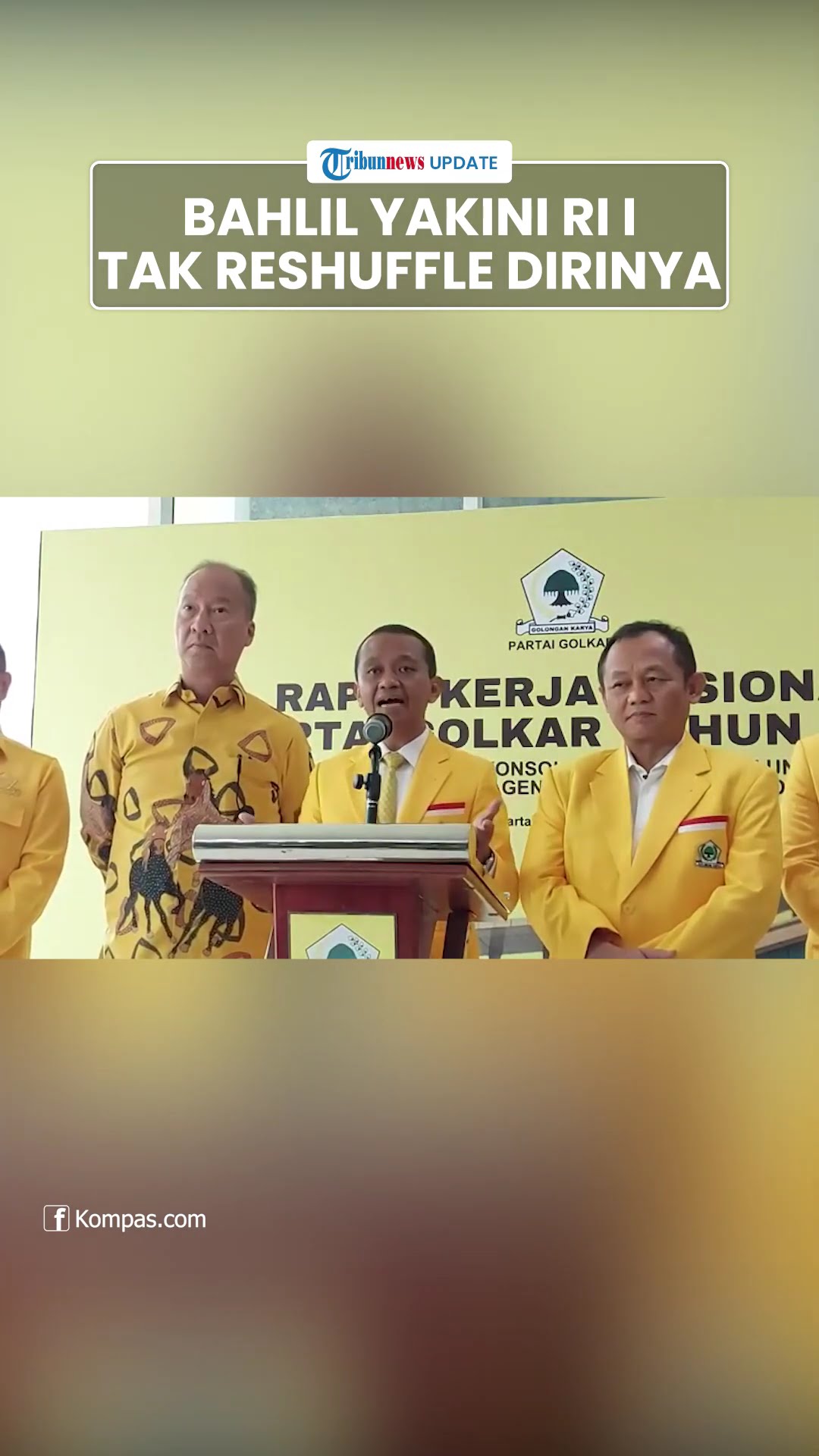 Soal Isu Reshuffle, Bahlil Yakini Prabowo Tak akan Singkirkan Kader Golkar: Semua Baik-baik Saja