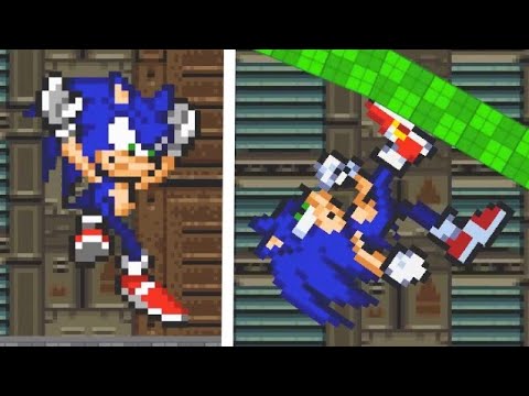 Pixilart - NEW SONIC SPRITE by Silly-Wolf