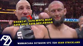 Download lagu RESPECT! SEAN STRICKLAND APOLOGIZES TO KHAMZAT CHIMAEV (Sub Indo)