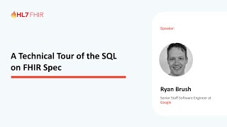 A Technical Tour of the SQL on FHIR Spec