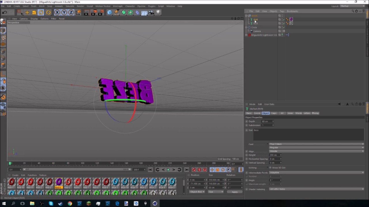 how to make Cinema 4D and After effects intro tutorial (Swedish) - YouTube