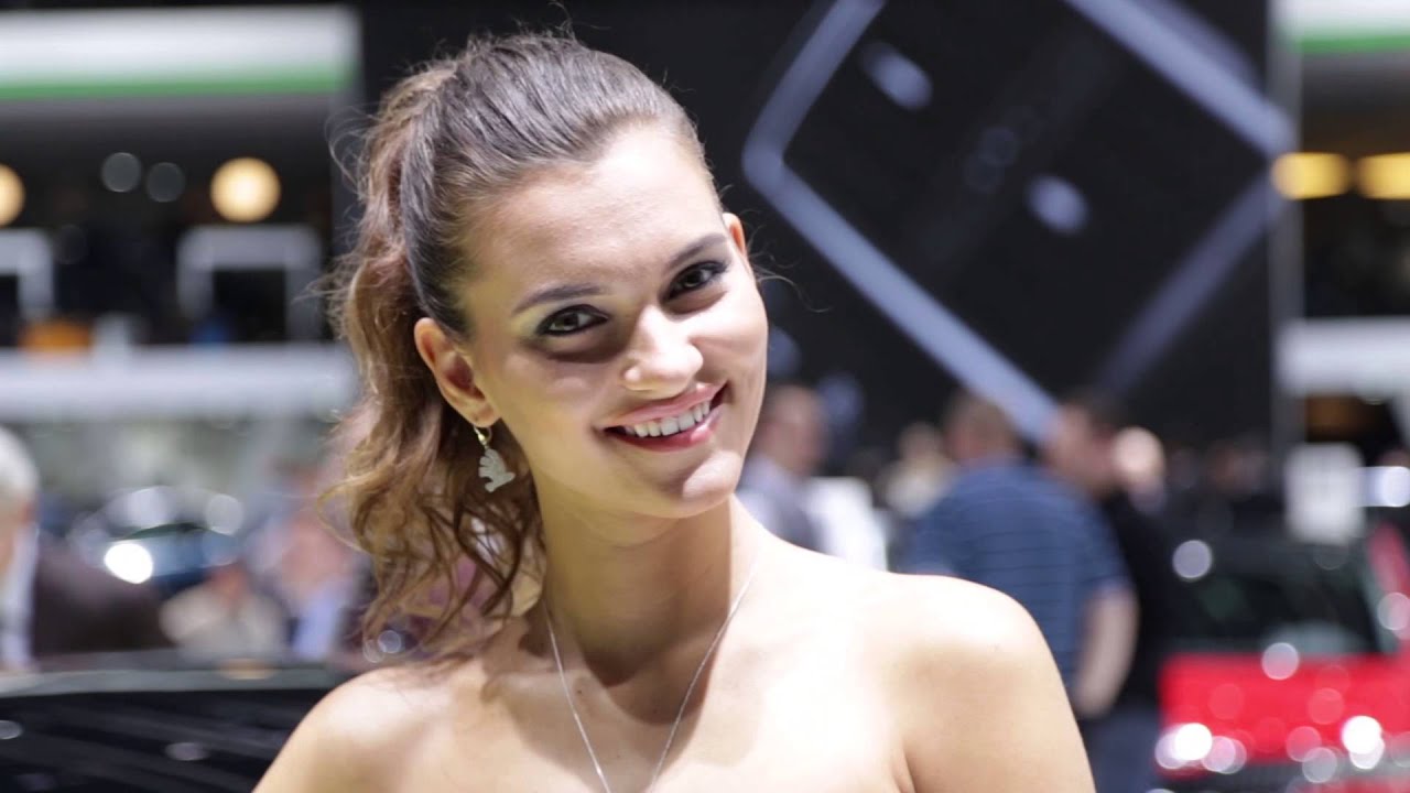 Girls from the Geneva Motor Show 2015