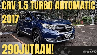 Honda CRV Turbo 2017 Jual Pedagang