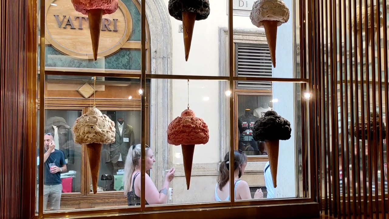 ROME 🇮🇹 VENCHI Ice cream gelato ( One of the best ) YouTube