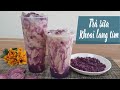 TRÀ SỮA TRÂN CHÂU KHOAI LANG TÍM thơm ngon dẻo || Purple sweet potato pearl milk tea.