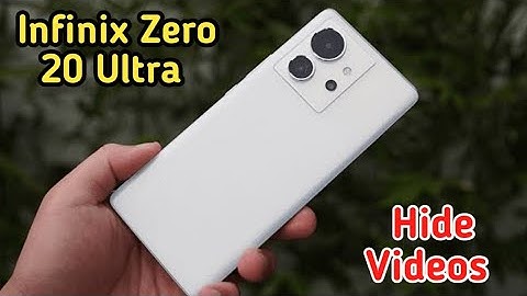 How To Hide Video And Photo In Infinix Zero 20 Ultra, Hide Photo And Video In Infinix Zero 20