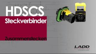 HDSCS Steckverbinder (HDSCS Connector Instructions) - German