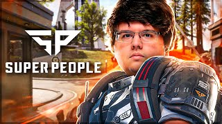 TECNOSH JOGANDO SUPER PEOPLE PELA PRIMEIRA VEZ