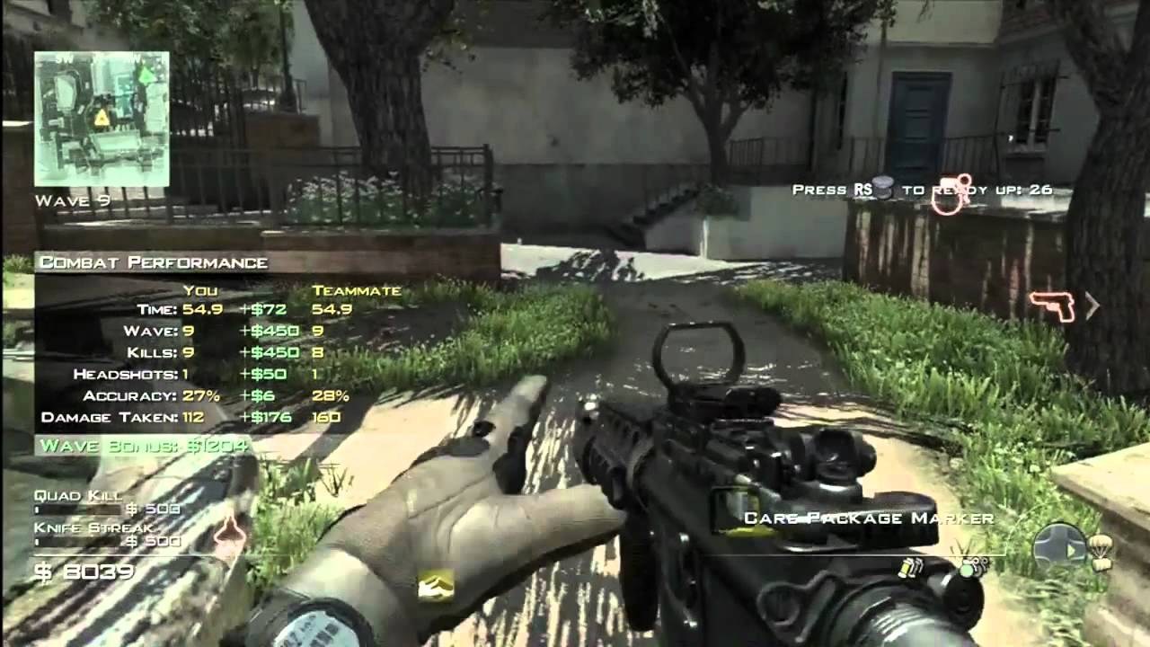 best setup for cod mw3 survival mode best setup for cod mw3 survival mode