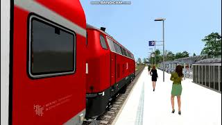 Double Decker Arrive at Preetz Station Germany | Train Simulator 2022 Game-play 30 December 2021 screenshot 2