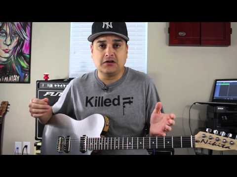 Nikita Aluminum Top Telecaster style Demo #99