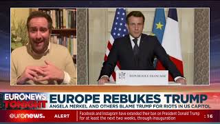 Europe rebukes Trump: Angela Merkel and other blame Trump for riots in US Capitol