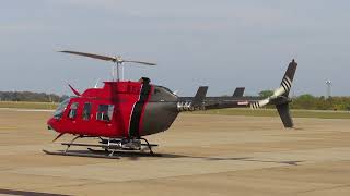 N4833 - GM LEASING CO LLC Bell 206 L3 Longranger III Taking Off