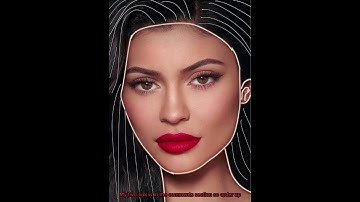 Making Kylie Jenner into a silhouette. #art #foryou #drawing #procreate #kyliejenner #celebrity