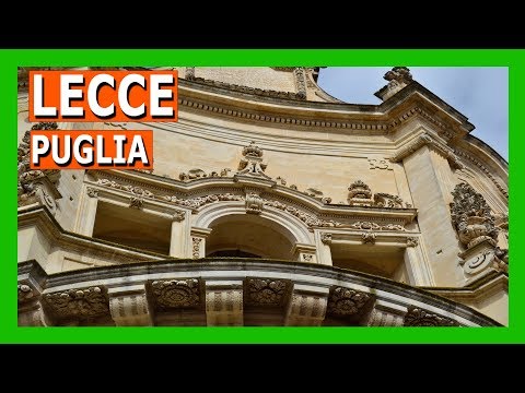 Video: Qué ver en la ciudad barroca de Lecce, Italia