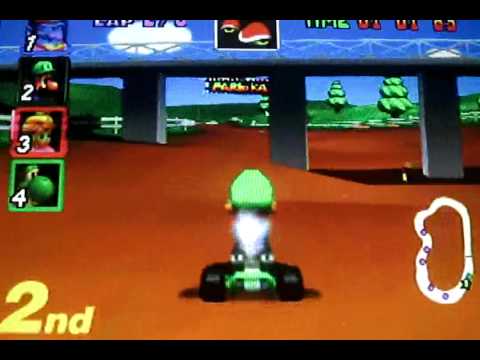 Mario Kart 64-Mirror-Mushroom Cup