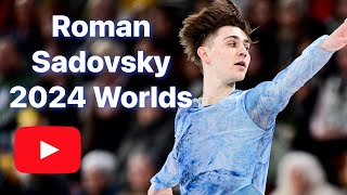 Roman Sadovsky Nureyev" Free 2024 ISU Worlds #worldsmtl24 #worldfigure #romsky
