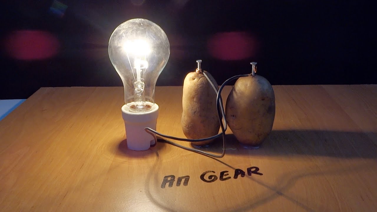 how to light a lightbulb using a potato How to power a lightbulb using a potato more than just a tasty treat, potatoes can also be used in science experiments thanks to the sulphuric acid that they contain, they make an excellent electrolyte for use as a makeshift battery. how to light a lightbulb using a potato How to power a lightbulb using a potato more than just a tasty treat, potatoes can also be used in science experiments thanks to the sulphuric acid that they contain, they make an excellent electrolyte for use as a makeshift battery.