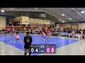 MVA 15 PINK VS MVA 14 PINK Match 1 Set 2