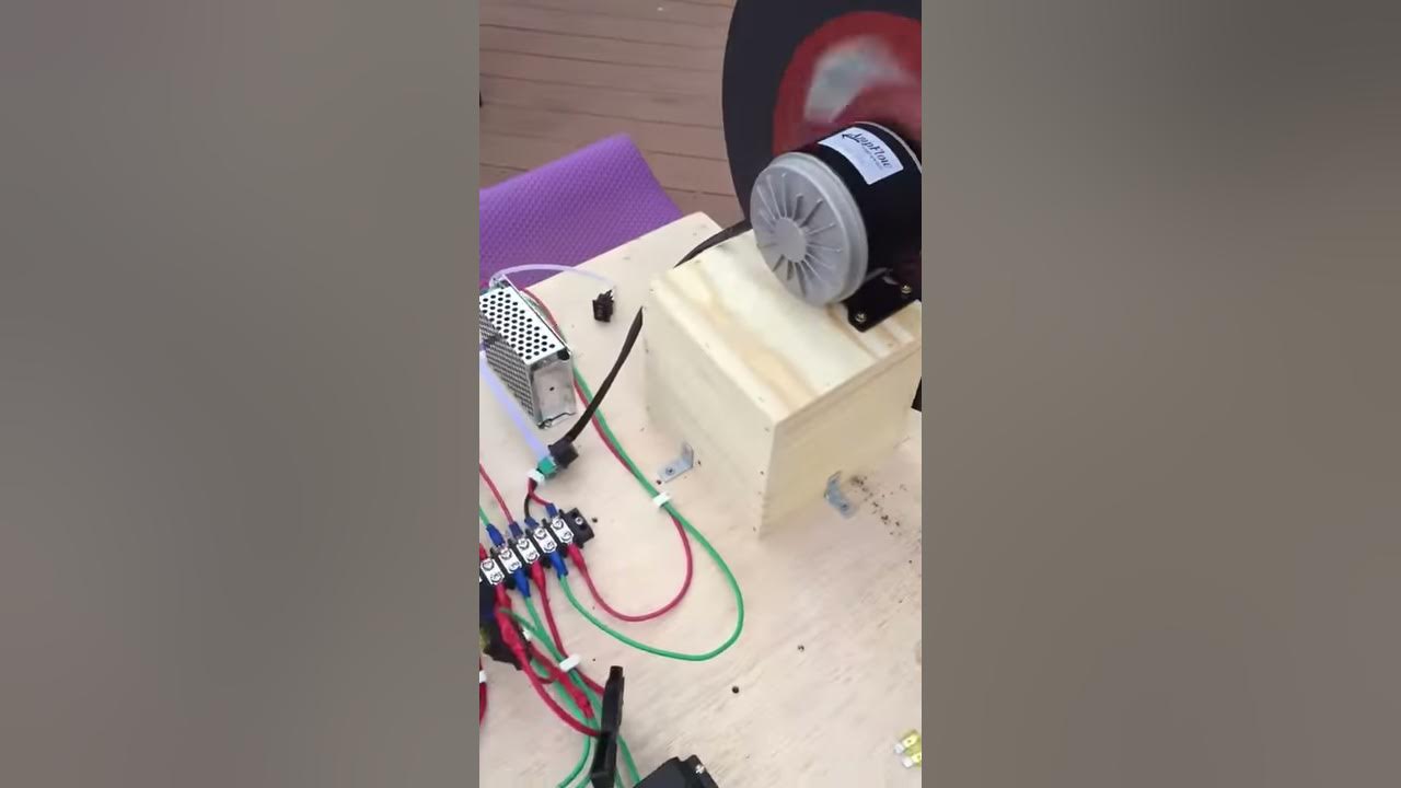 Homemade Flywheel Powered by Solar YouTube