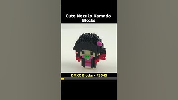 Nezuko Kamado F3045 Mini Blocks Preview #lego #brick #miniblock #nanoblock #block