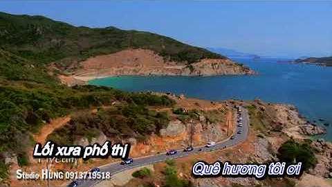Karaoke Mặn nồng Ninh Thuận quê tôi  ST  NS  Phan Quốc Anh