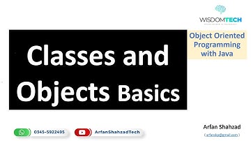 Classes and Objects in Urdu by Arfan Shahzad
