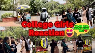 Cute College Girl Reactionladki Baat Karna Chahti Thivlog Lucky Minix