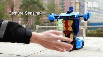 Gesture Sensing Remote Control Robot - GearBest.com