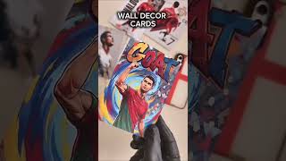 WALL DECOR HIGH QUALITY SELF ADHESIVE CARDS-CUSTOM LAMINATION (MATT/GLOSSY/GLITTER) #ronaldo #cr7