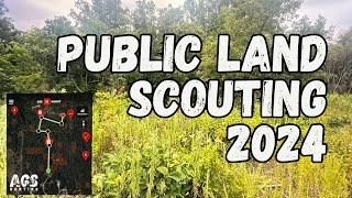 Summer SCOUTING Public land for Whitetail Deer | Missouri Hunting | Bow Hunting Season 2024