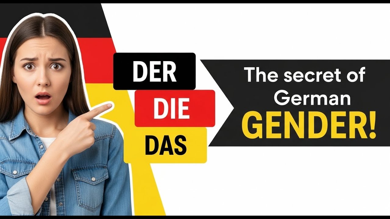 German Noun Gender & Plurals Explained Simply | Learn der, die, das Easily