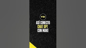 Conecta Make con Chat GPT para todas tus automatizaciones #make #negocios #chatgpt