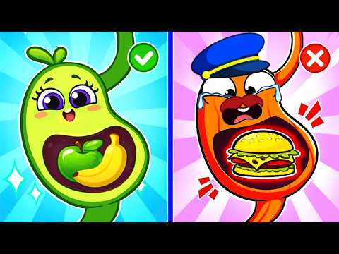 Good Habits Healthy Food 🥦🍎[Episode 2] Learn Strong Body🎵VocaVoca🥑Karaoke Kids Songs