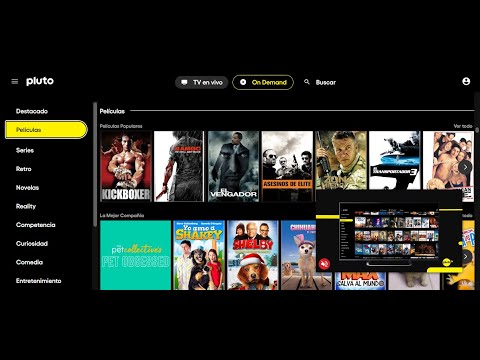 Pluto TV - videoguía