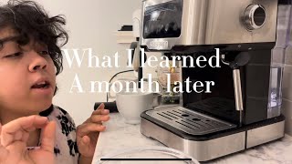 First Time Owning a Espresso Machine | Chefman espresso machine