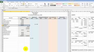 Accounting exercise Part 2 - Adjusting Entries