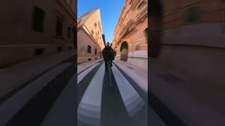 Cycling Timeshift Shot 360 Video Idea . Shot W Insta360 X3 Best360 Clamp Selfie Stick