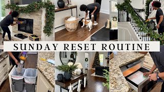 SUNDAY RESET ROUTINE | DEEP CLEANING MOTIVATION + HOME MX ROUTINE #sundayresetroutine