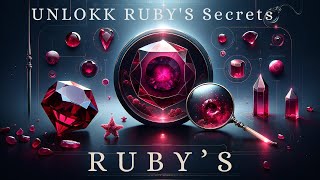 Ruby's Radiance: The Secrets of Gemstone Quality